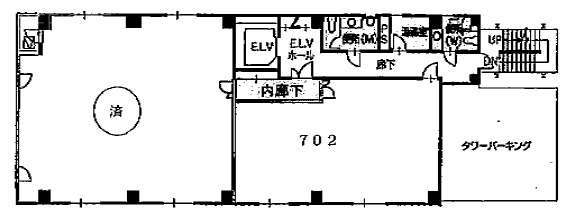 新横浜フジカビル702 間取り図