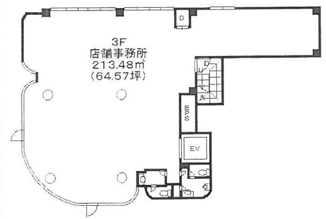 クーラビル3F 間取り図