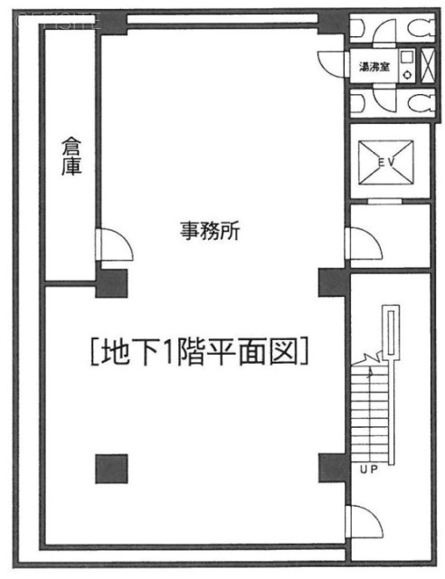 HATビルB1F 間取り図