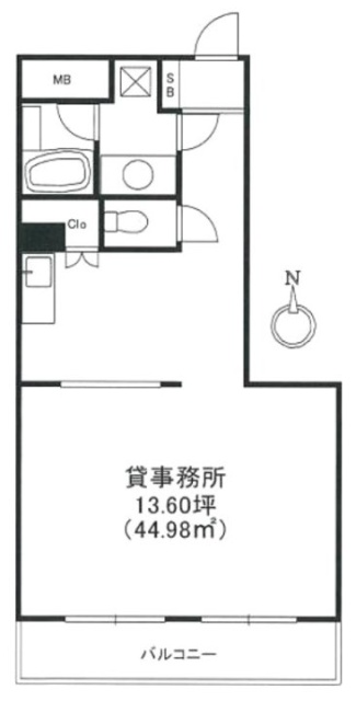 ダイアパレス御徒町Ⅴ902 間取り図