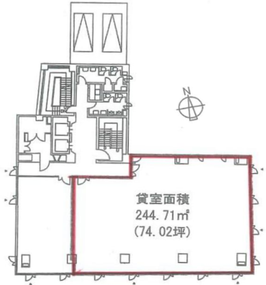 ECS第35ビル301 間取り図