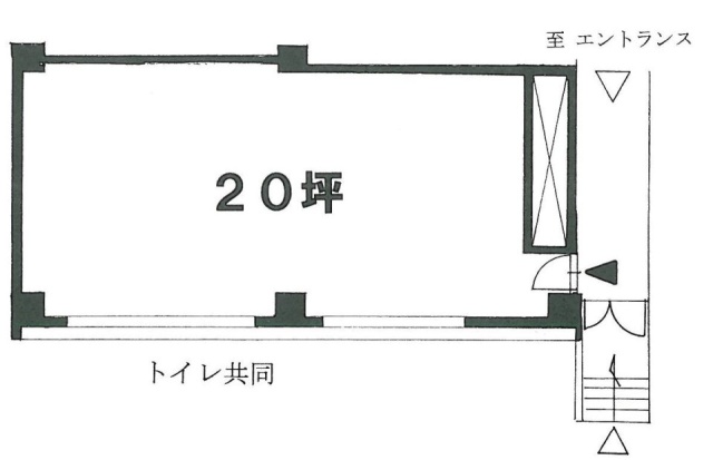 メイジ・ハイツビル1F 間取り図