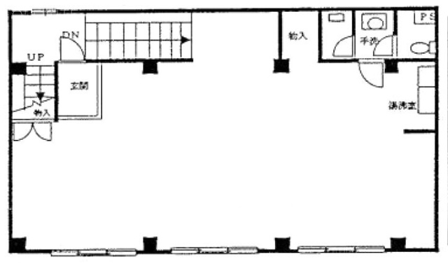 佐藤ビル4F 間取り図