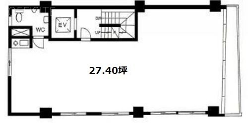 東畳ビル3F 間取り図