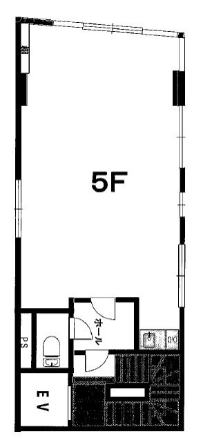 第14大協ビル5F 間取り図