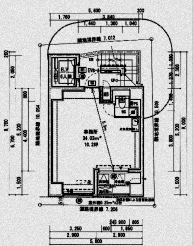 日本橋室町兼八ビル1F 間取り図