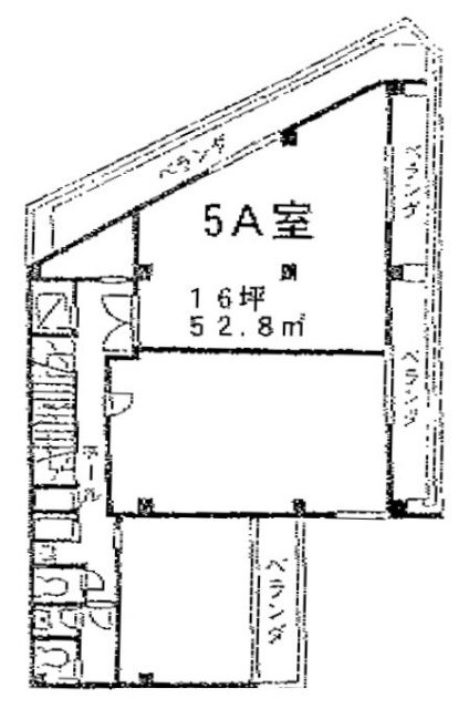 日経タイプビルA 間取り図