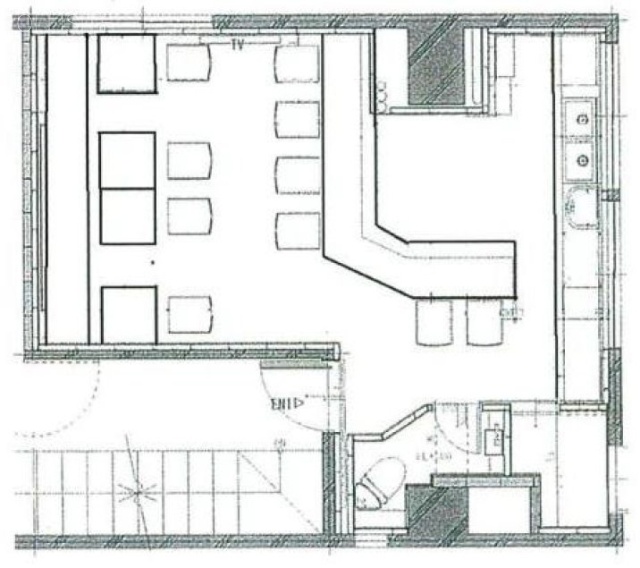 海東ビルC 間取り図