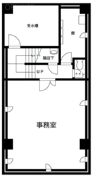 新槇町別館第2ビルB1F 間取り図