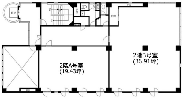 長谷川ビルB 間取り図