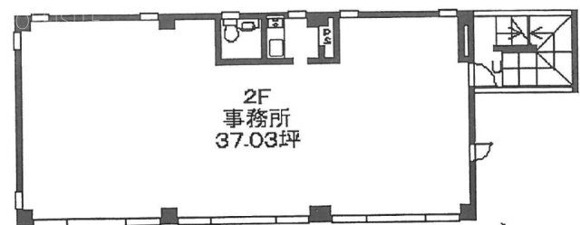 あんのビル2F 間取り図