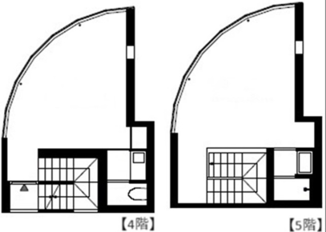 HARVEY神田司町4F～5F 間取り図