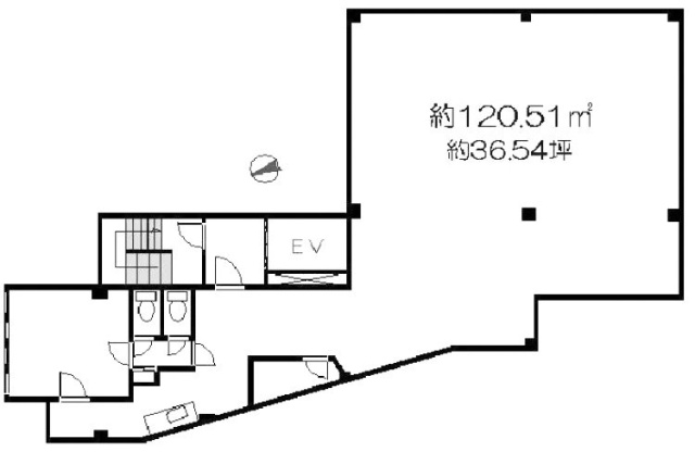 あづまビル3F 間取り図