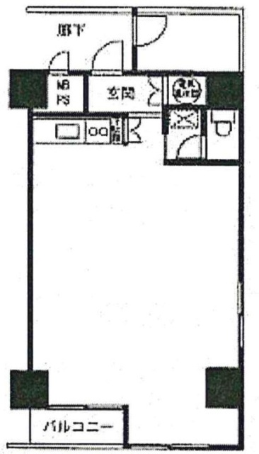 ノア渋谷パートⅡ8F 間取り図