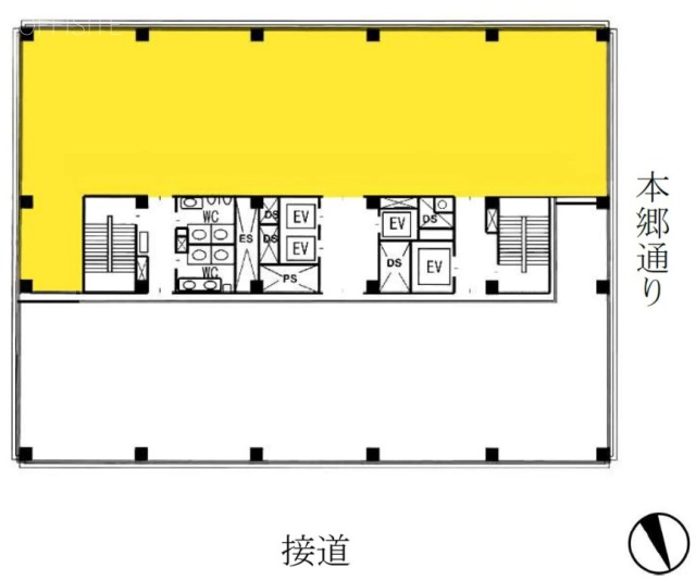 龍名館本店ビル8F 間取り図