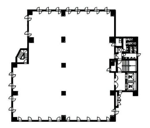 横溝ビル2F 間取り図