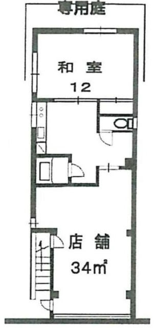 ハウスシェリービル101 間取り図