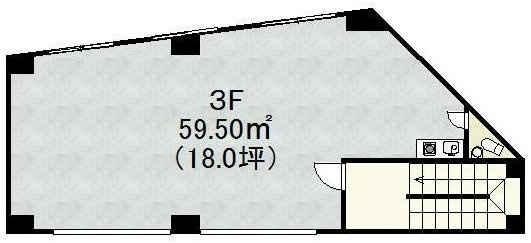 竹谷ビル3F 間取り図