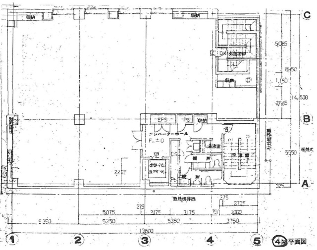 日本橋ビル4F 間取り図