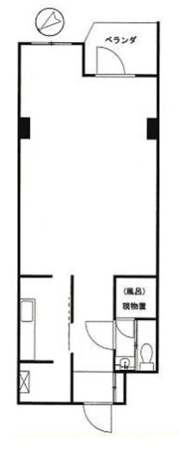 サン南青山202 間取り図
