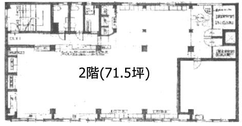 朝光堂ビル2F 間取り図