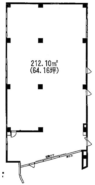 第6熊谷ビル1F 間取り図