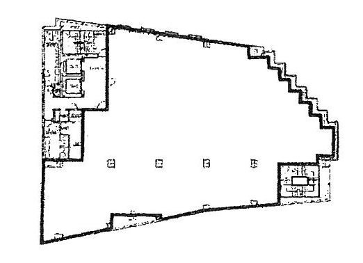 新宿野村證券ビル8F 間取り図