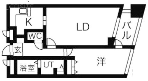 第2紀尾井町ビル802 間取り図