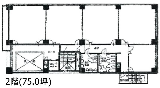 新宿JECビル2F 間取り図