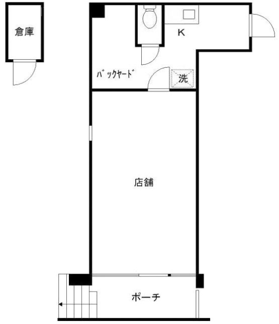 シャンボール松濤ビル101 間取り図