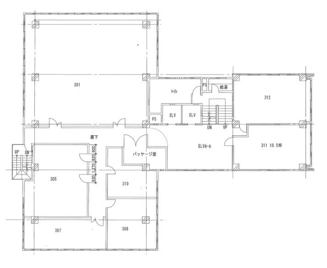 第3東ビル311 間取り図