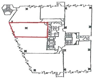 銀座8丁目10番ビル5F 間取り図