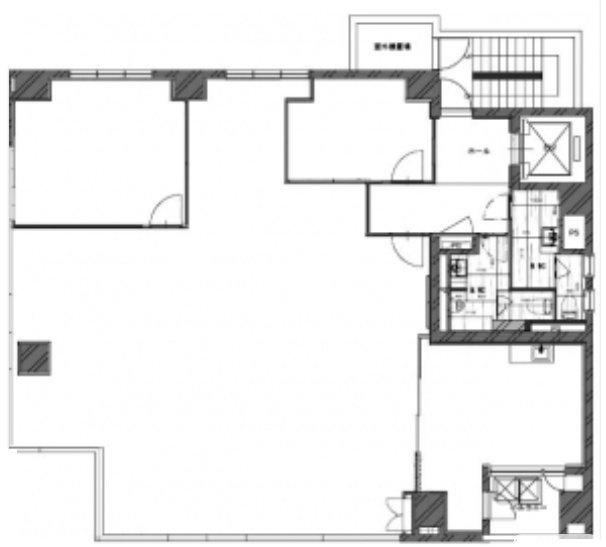 +SHIFT GINZA EAST3F 間取り図