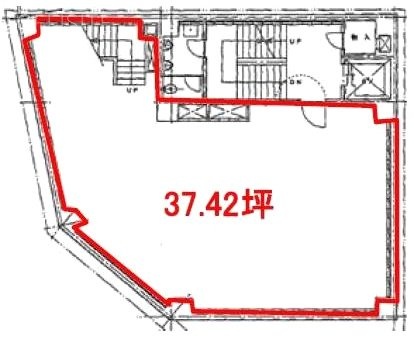 第6DMJビルB1F 間取り図