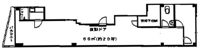 酒井ビル2F 間取り図