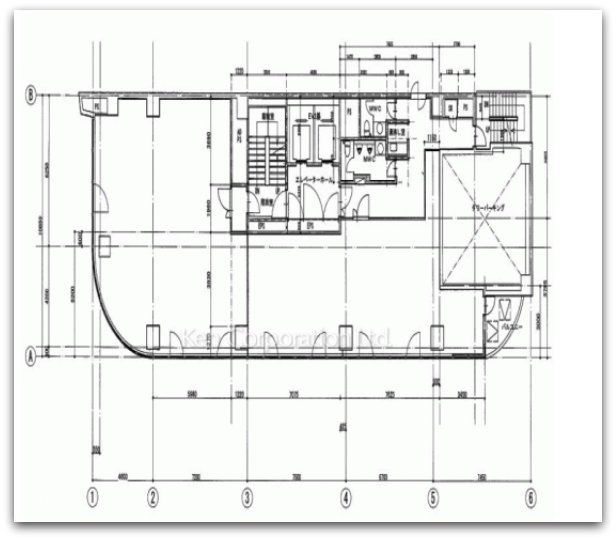 明治屋尾上町ビル2F 間取り図