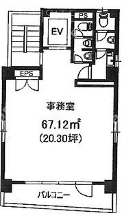 Y’sコーラルビル7F 間取り図