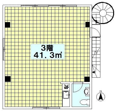 代々木5丁目ビル3F 間取り図