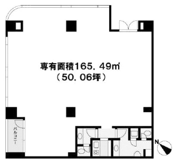 パーク・ノヴァ伊勢佐木長者町201 間取り図