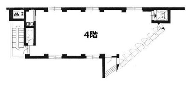 マリオンビル4F 間取り図