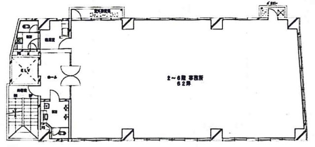 第11東ビル2F 間取り図