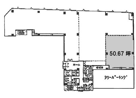 新横浜AKビル3B 間取り図