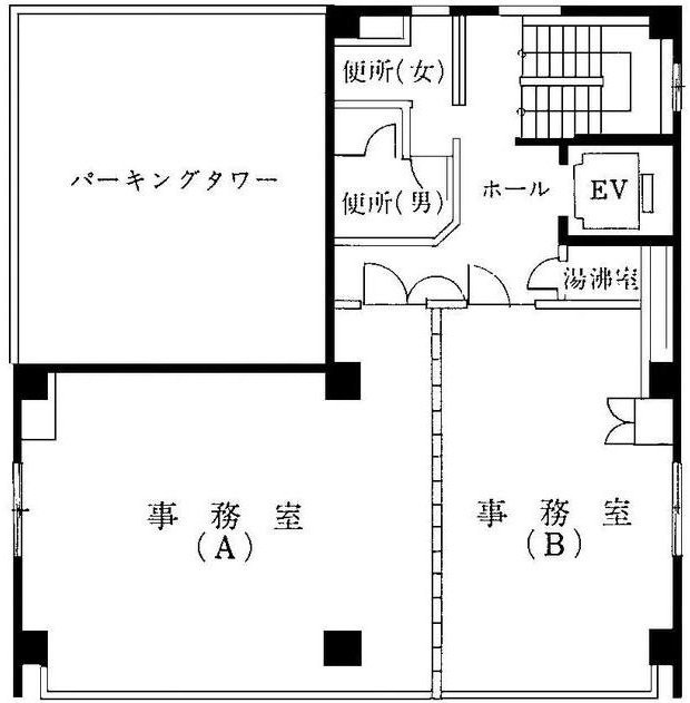 善幸ビルA 間取り図