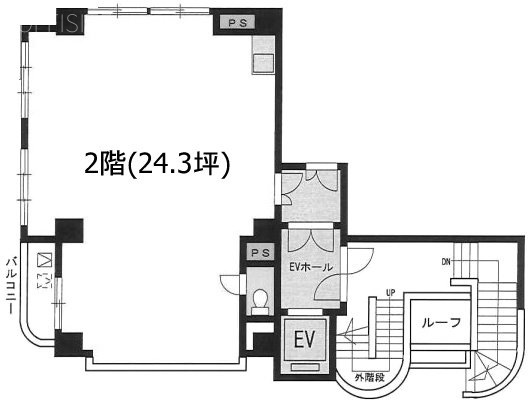 エクセラ王子2F 間取り図