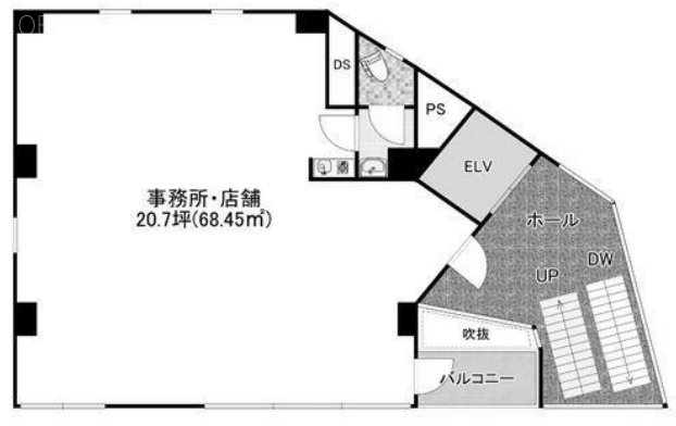 STビル3F 間取り図