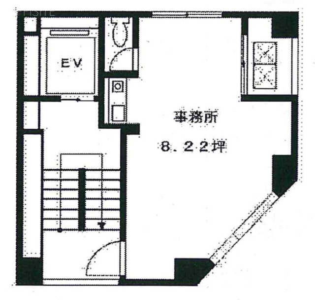 下嶋ビル4F 間取り図