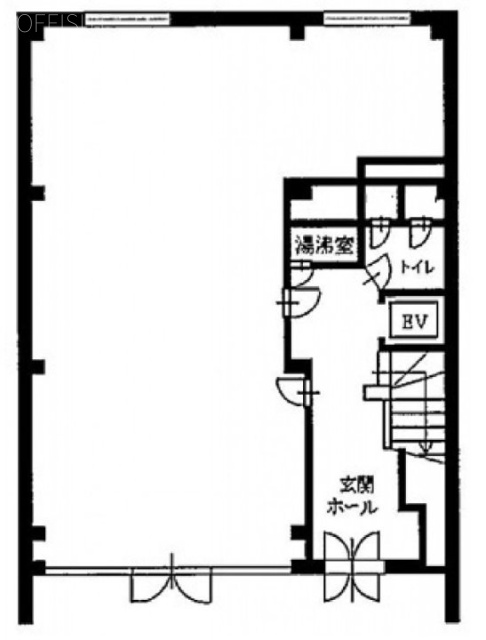 大仙柴田ビル1F 間取り図