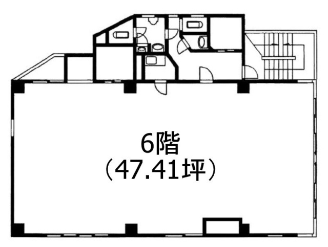 本郷元町ビル6F 間取り図