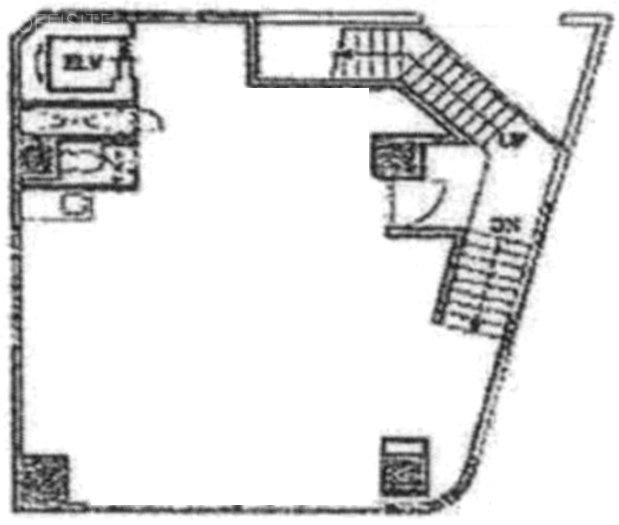 吉岡屋ビル2F 間取り図