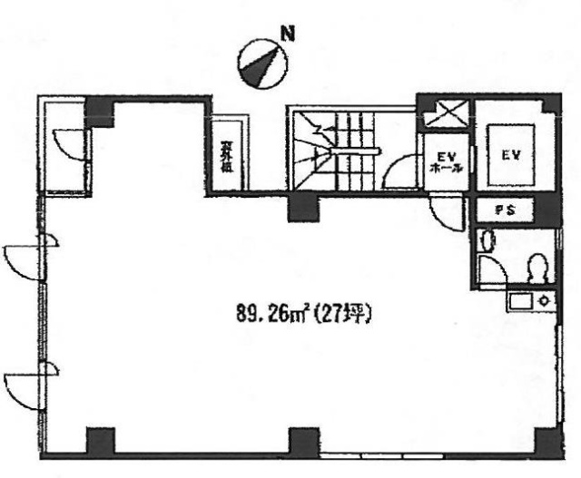 大阪屋ビル6F 間取り図